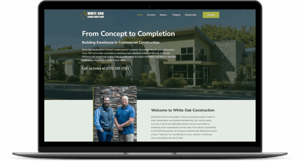 5p case study white oak construction mockup 1280w
