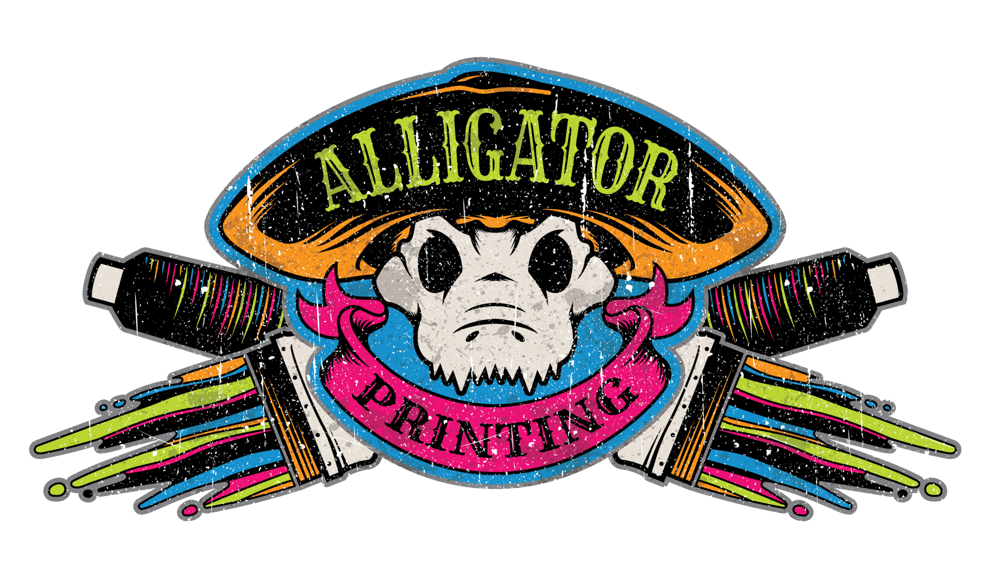 Alligator banditoflag