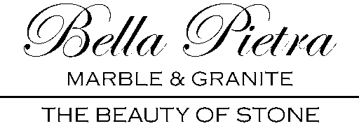Bella pietra with slogan