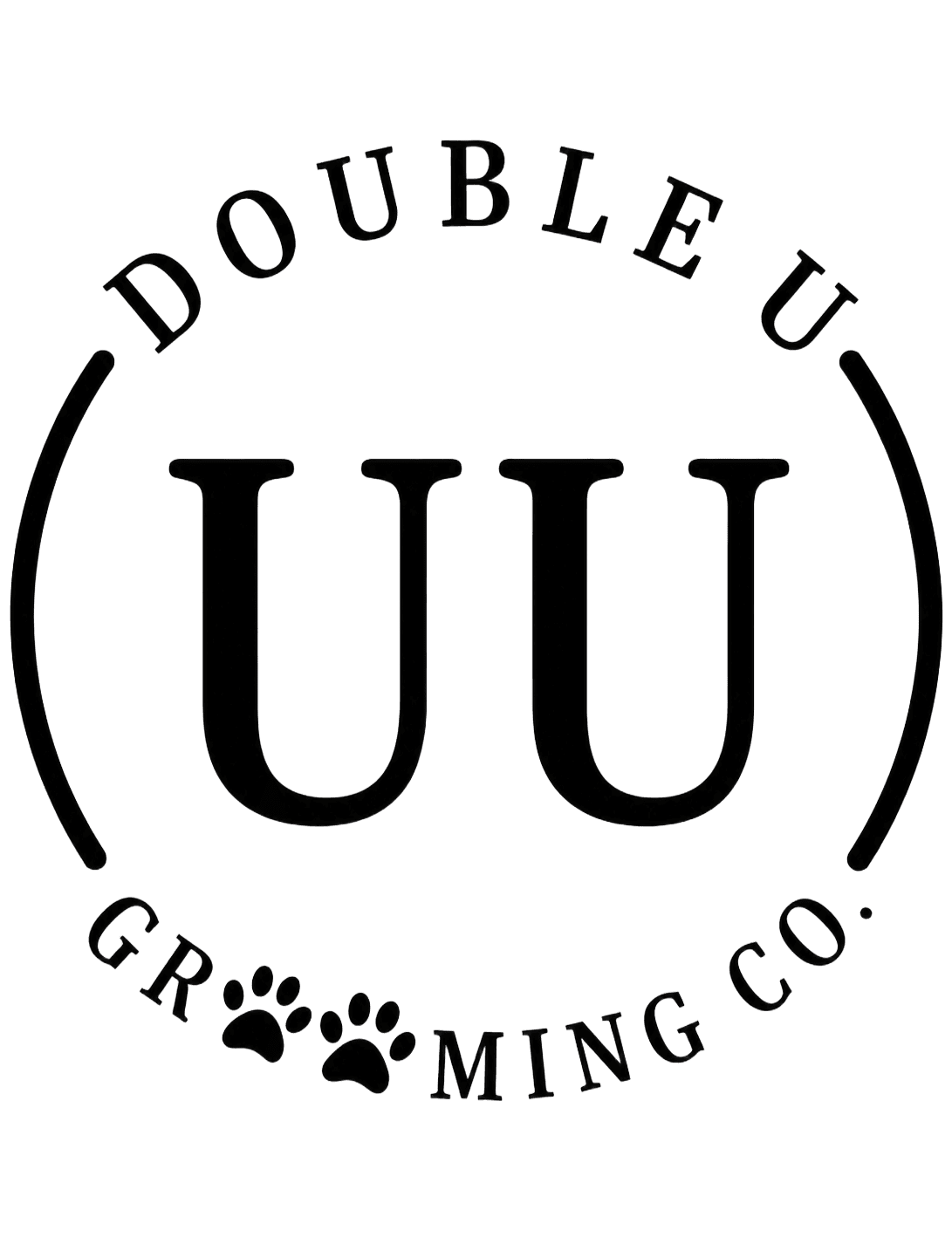 Double u grooming logo